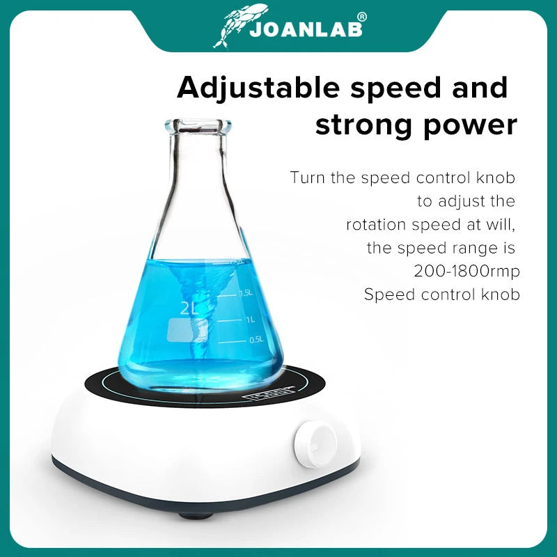 JOANLAB Official Store Digital Display Magnetic Stirrer Lab Equipment Magnetic Agitator Magnetic Mixer 110v - 220v With Stir Bar