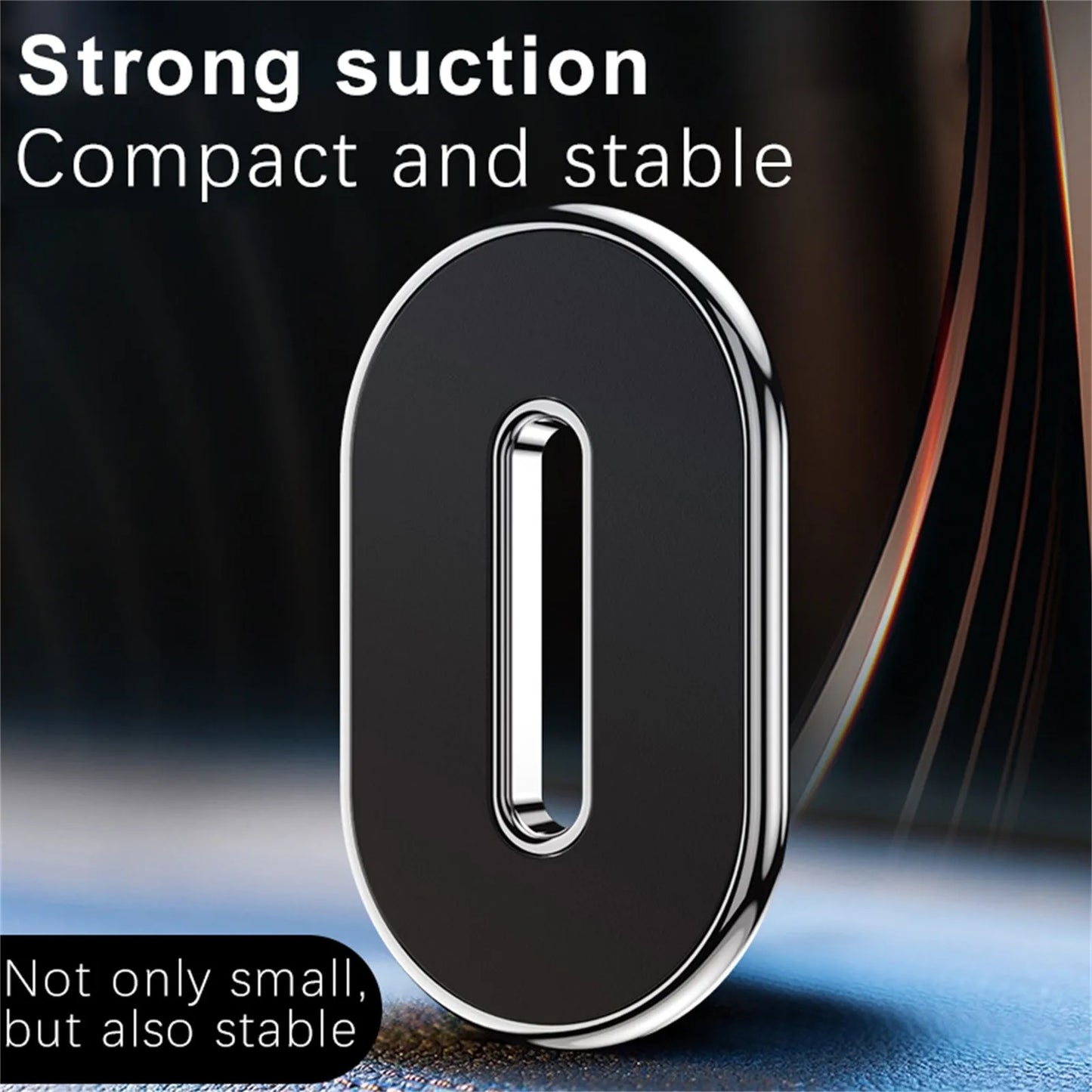 Magnetic Car Phone Holder Rotatable Strip Shape Stand For Huawei Metal Strong Magnet GPS Car Mobile Phone Mount for iPhone 13 12