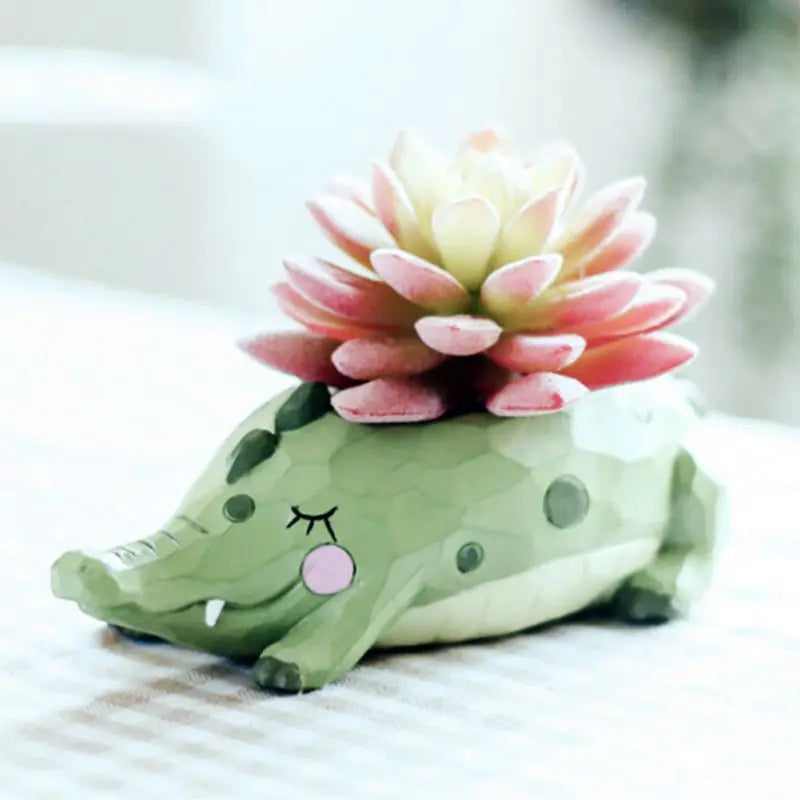 Cute Animals Flower Pots for Succulents Plants Dinosaur Elephant Animals Succulent Plant Bonsai Planter Flower Pots Planters