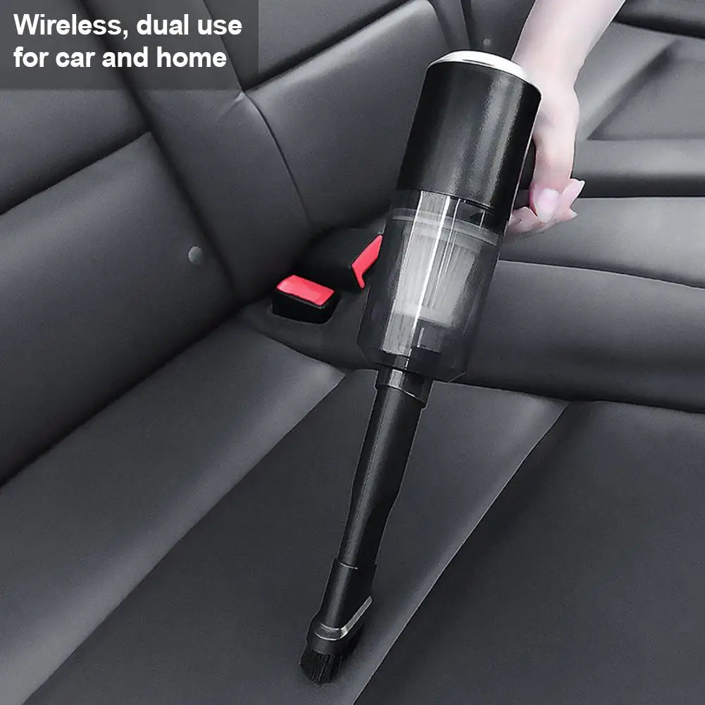 120W Car Mini Vacuum Cleaner Small Hand-held Cleaner USB Rechargeable Universal Car Home Cleaner Dropship