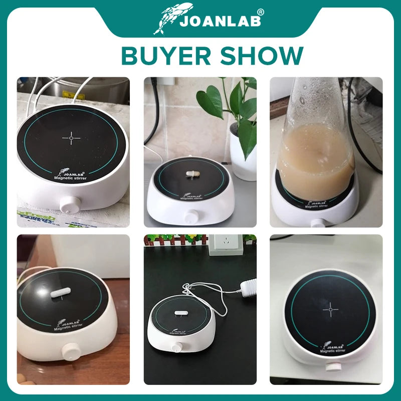 JOANLAB Official Store Digital Display Magnetic Stirrer Lab Equipment Magnetic Agitator Magnetic Mixer 110v - 220v With Stir Bar