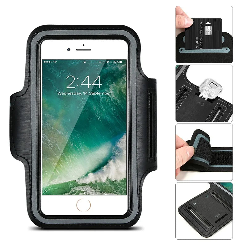 Armband Running Phone Holder Mobile Phone Arm Bag Case Sports Running Accessories for Samsung Galaxy A54 A34 A73 A53 A72 A52 A71