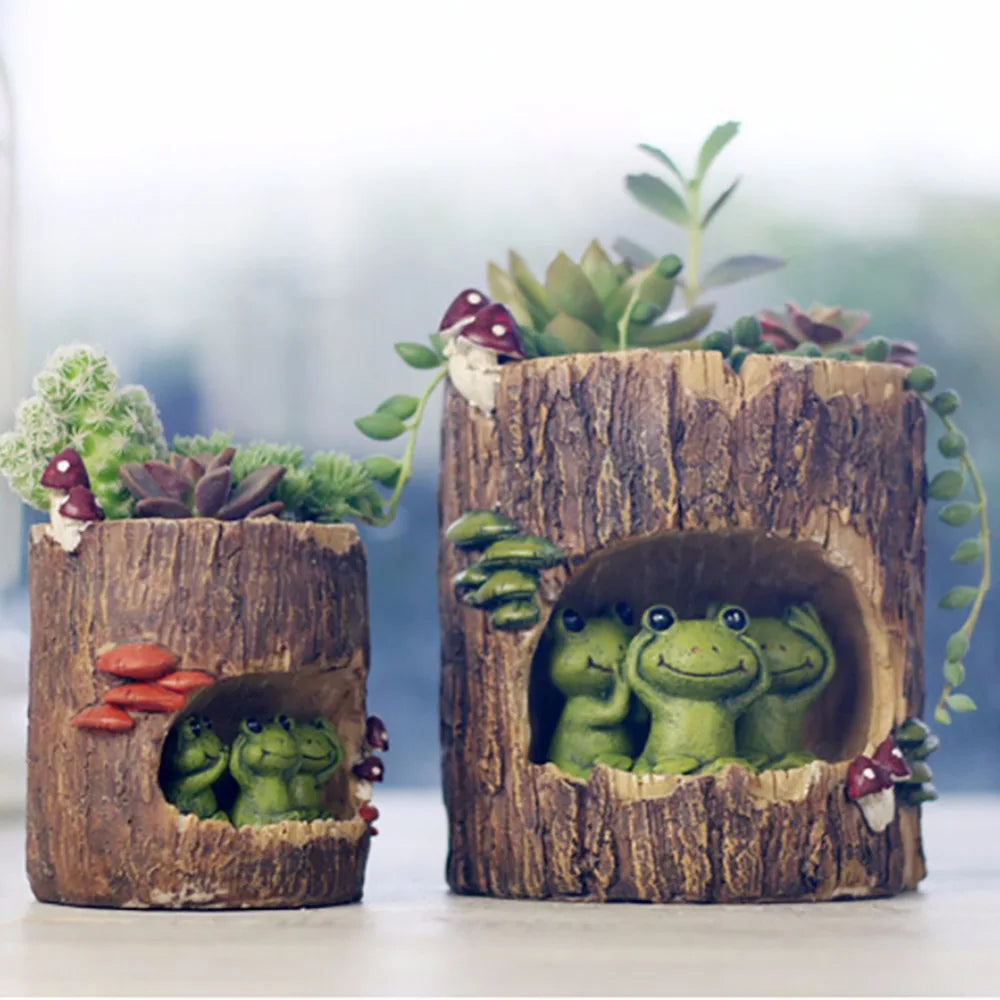 flower pot planter Succulent Pot Planter Flower Pots Trowel Plant Bed Box House Table Decorations Maceteros Suculentas