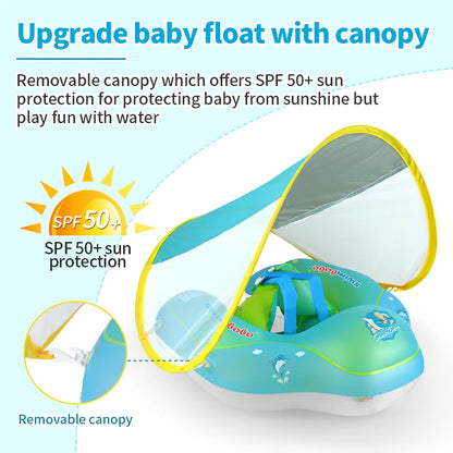 Baby Swimming Float With Canopy