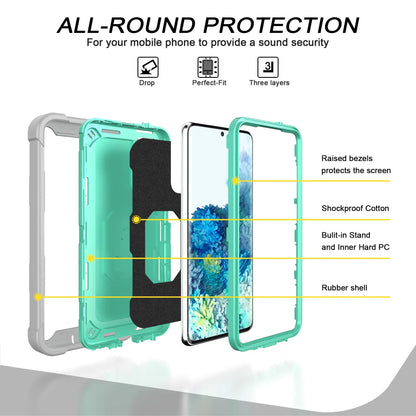 for Samsung Galaxy S20 FE 5G Case, Military Grade Protective Phone Case Cover with Ring Kickstand Compatible for Galaxy S20 FE