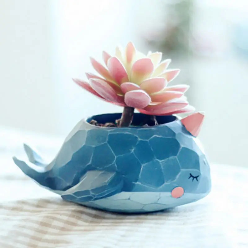 Cute Animals Flower Pots for Succulents Plants Dinosaur Elephant Animals Succulent Plant Bonsai Planter Flower Pots Planters