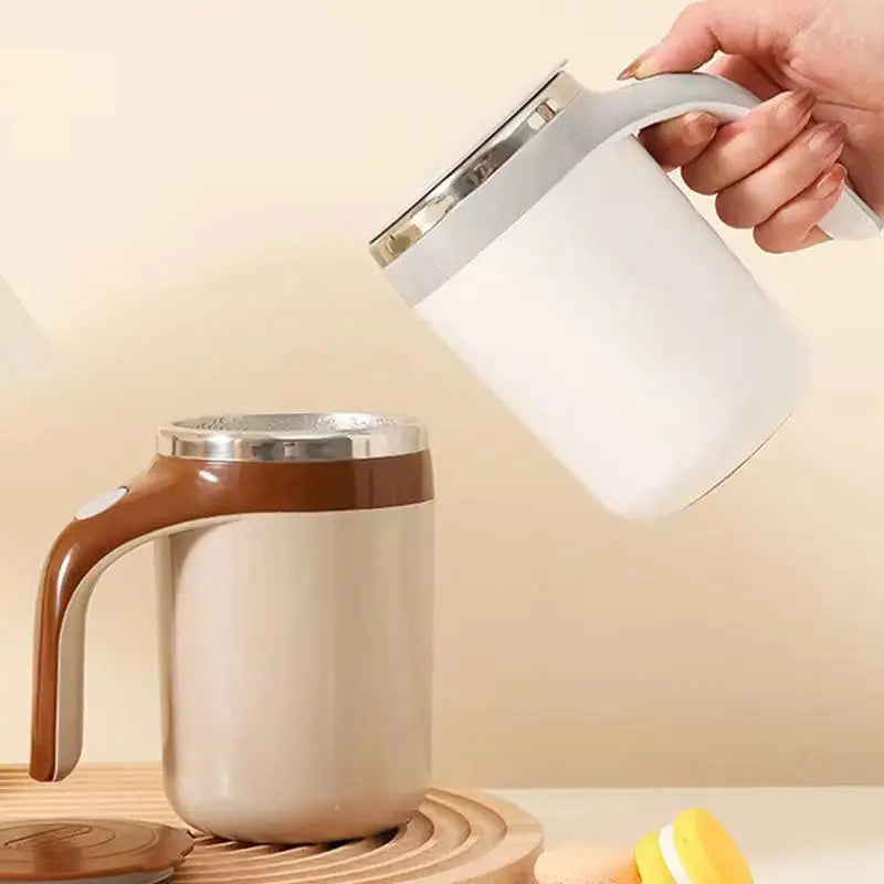 Automatic Self Stirring Magnetic Mug Rotating Home Office Travel Stainless Steel Blender Smart Mixer Coffee Mixing Cup