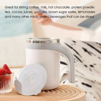 Automatic Self Stirring Magnetic Mug Rotating Home Office Travel Stainless Steel Blender Smart Mixer Coffee Mixing Cup