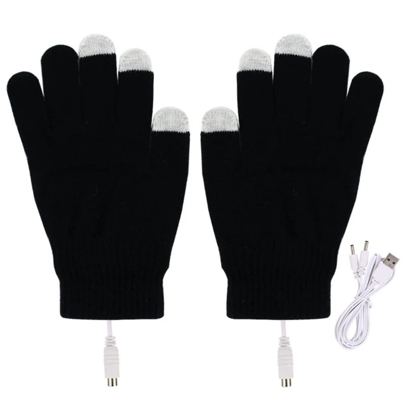 USB Heated Gloves for Men & Women