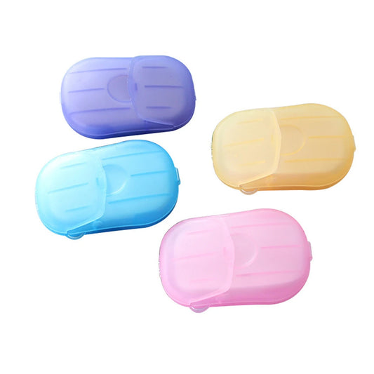 12 Boxes (240 Sheets) Disposable Travel Scented Bath soap