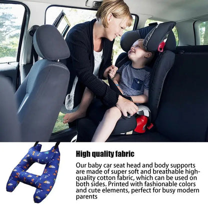 Cute Kid And Adult Car Sleeping Neck Head Support H-Shape