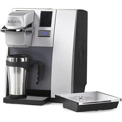 Keurig K155 Office Pro Single Cup Commercial K-Cup Pod Coffee Maker, Silver