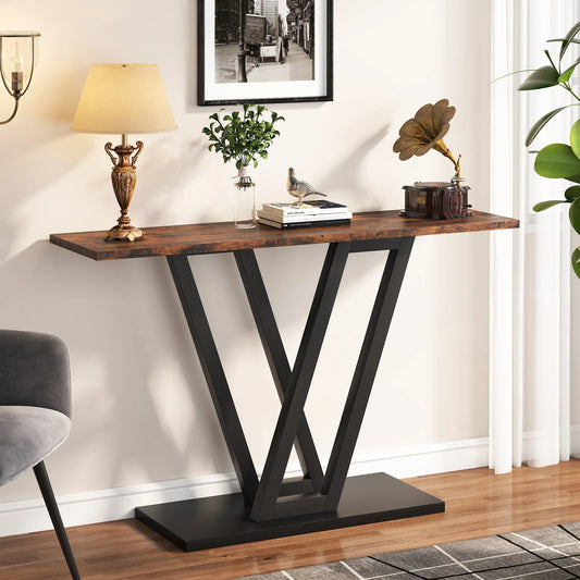 Tribesigns Console Tables Industrial Entryway Hallway Table Drop Shipping