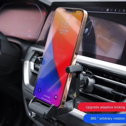 Adjustment Phone Holder Car Vent Phone Mount Auto Racing Seat Design Air Vent Phone Holder Accessories For Vehicles