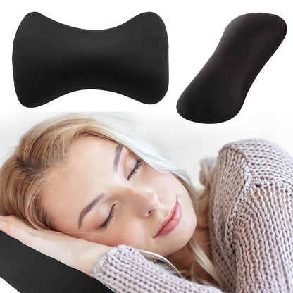 1PC Soft Mini Bone Type Headrest Roll Pillow