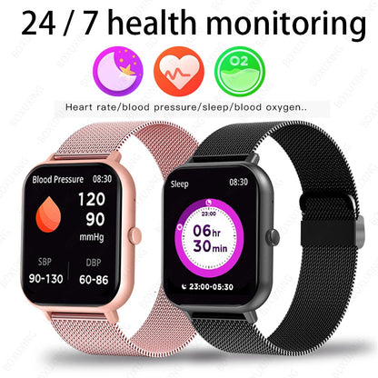 2024 New Smart Watch- Bluetooth Call Watch Fitness Tracker Waterproof