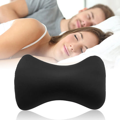 1PC Soft Mini Bone Type Headrest Roll Pillow