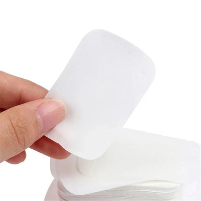 20/50/60/80/100pcs/lot Portable Bath Hand Washing Slice Sheets