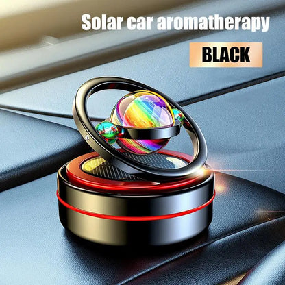 Solar Car Air Freshener Rotating Aromatherapy Diffusing Accessories Interior Durable Original Perfume Accessories Men Women