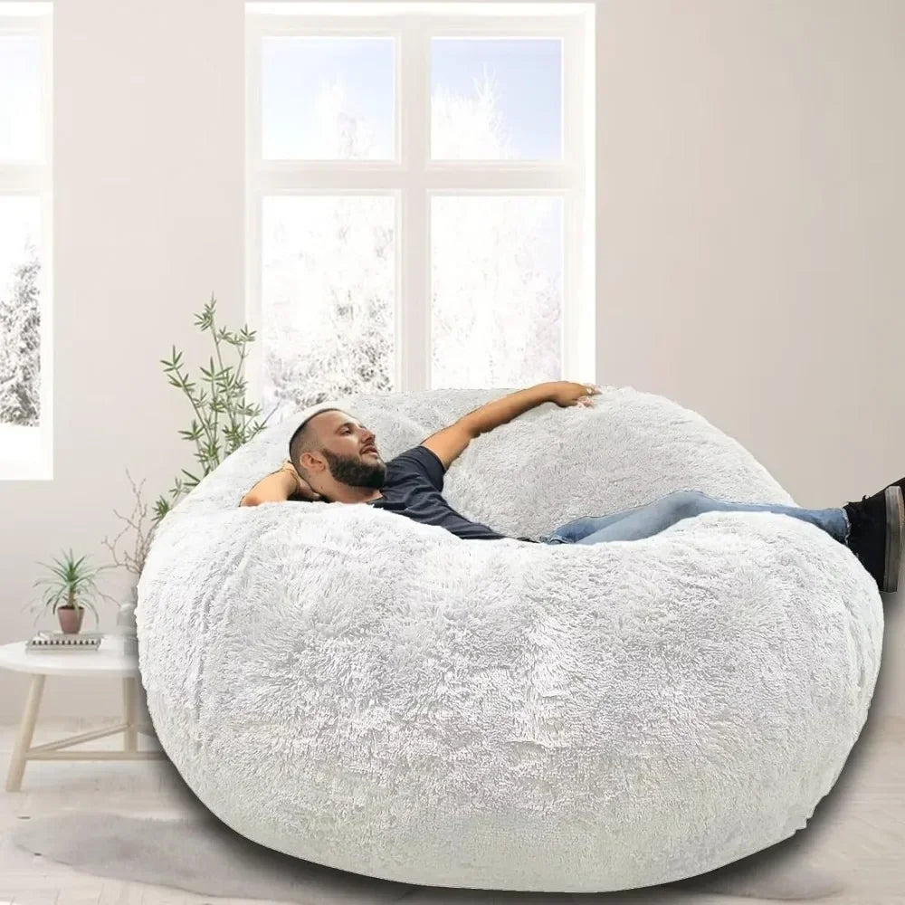 Bean Bag Chairs Beanbags Chair Sofa Living Room Sofas Furniture Convertible Lazy Home