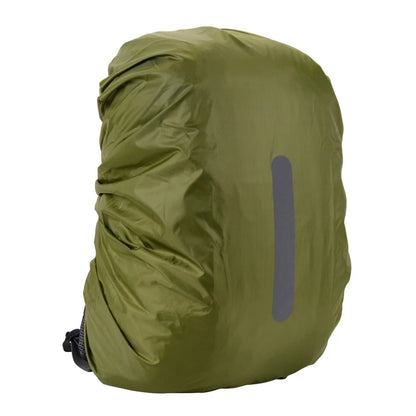 Night Walking Safety Reflective Backpack Cover Outdoor Camping Hiking Mountaineering Shoulder Bag Waterproof Rain Cap Cover