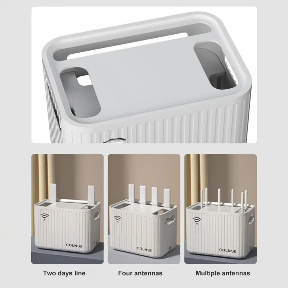 Router Storage Box Practical Reusable Network Cable Sorting Box