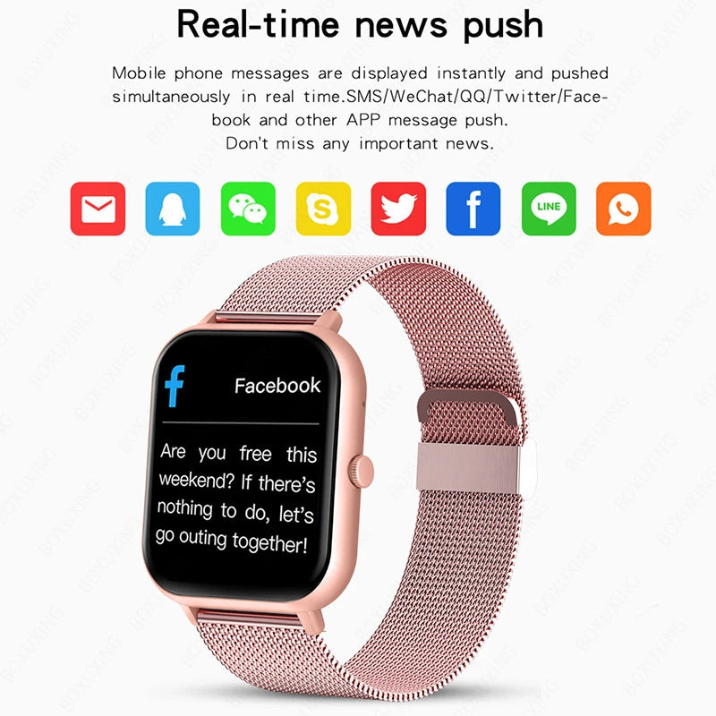 2024 New Smart Watch- Bluetooth Call Watch Fitness Tracker Waterproof