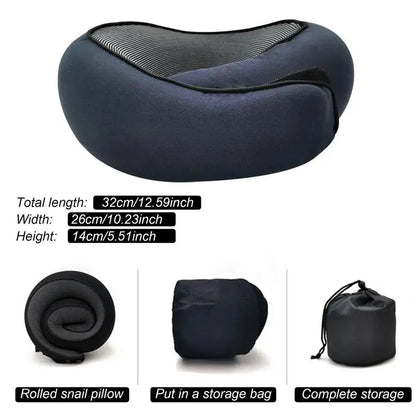 Travel Car Neck Memory Foam Pillow