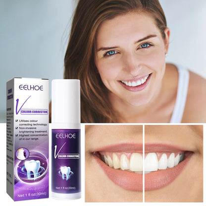 Teeth Cleansing Whitening Toothpaste Removes Stains Tooth Oral Hygiene Cleaning Toothpastes Mouth Breathing Freshener 30ml