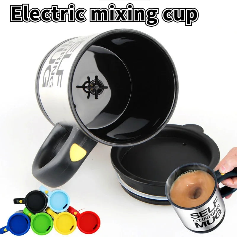 Mugs Automatic Self Stirring Magnetic Mug Stainless Steel Temperature Coffee Mixing Cup Blender Smart Mixer Coffee Cup