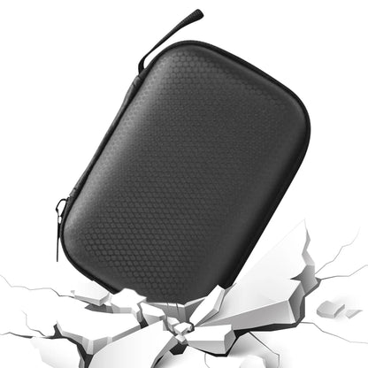 EVA External Hard Drive Bag Anti-Scratch Earphone Storage Bags Waterproof Tech Gadgets Portable Case for Earphone/Charging Cable