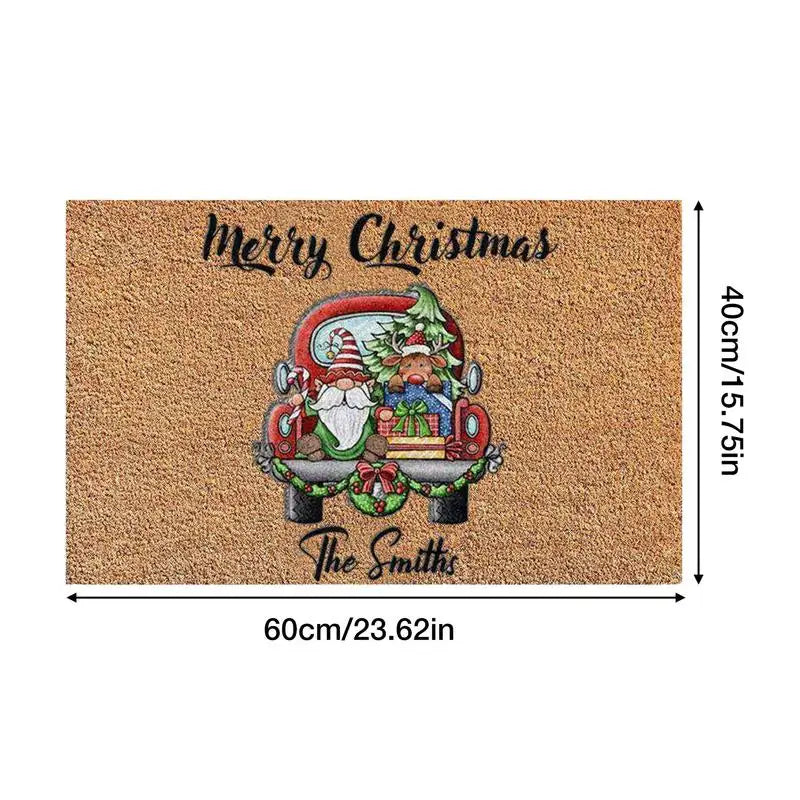 Christmas Welcome Mats For Front Door Funny Door Mats Outside Entrance Doormat Rug Kitchen Carpet Decor Colorful Home Decor