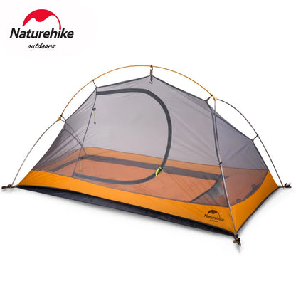 Naturehike Tents Single Person Cycling Tent Ultralight Portable Camping Tent 1P Backpacking Hiking Tent Waterproof Sun Shelter