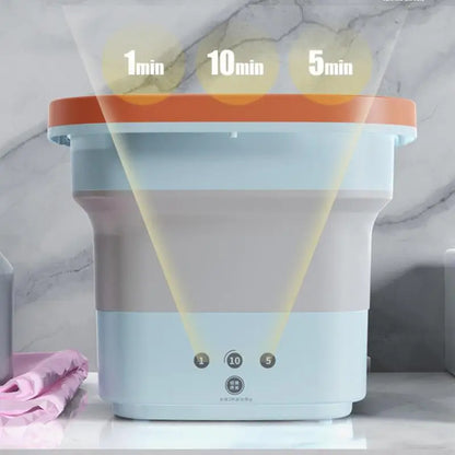 Mini Portable Laundry Washer For Babies Clothes Travel