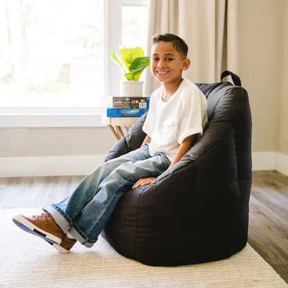 Joey Bean Bag Chair, Lenox, Kids/Teens, 2.5ft, Cobalt  Chairs for Bedroom