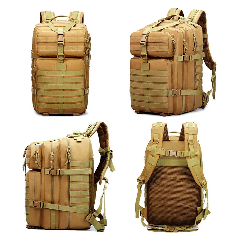 New 30L/50L Tactical Backpack 900D Nylon Waterproof Rucksacks Army Outdoor Sports Camping Hiking Trekking Hunting Bag