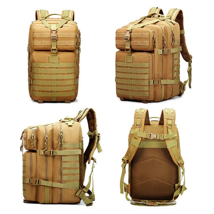 New 30L/50L Tactical Backpack 900D Nylon Waterproof Rucksacks Army Outdoor Sports Camping Hiking Trekking Hunting Bag