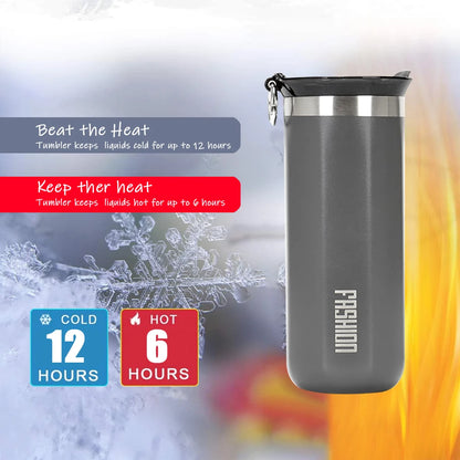 Thermos Bottle Cup Thermal Thermal Coffee Mug Stainless Steel Leakproof Insulated Double Wall Tumbler Vacuum Flasks Drinkware