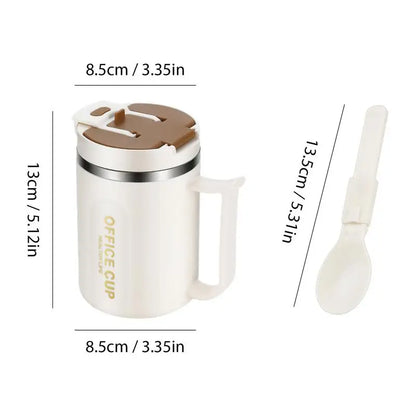 500ml Stainless Steel Coffee Cup Travel Thermal Mug Thermal Bottle Tea Coffee Mug Vacuum Flask Insulated Cups