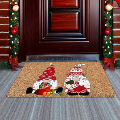 Christmas Welcome Mats For Front Door Funny Door Mats Outside Entrance Doormat Rug Kitchen Carpet Decor Colorful Home Decor