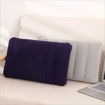 Portable Air Cushion Pillows Folding Square Inflatable Pillows