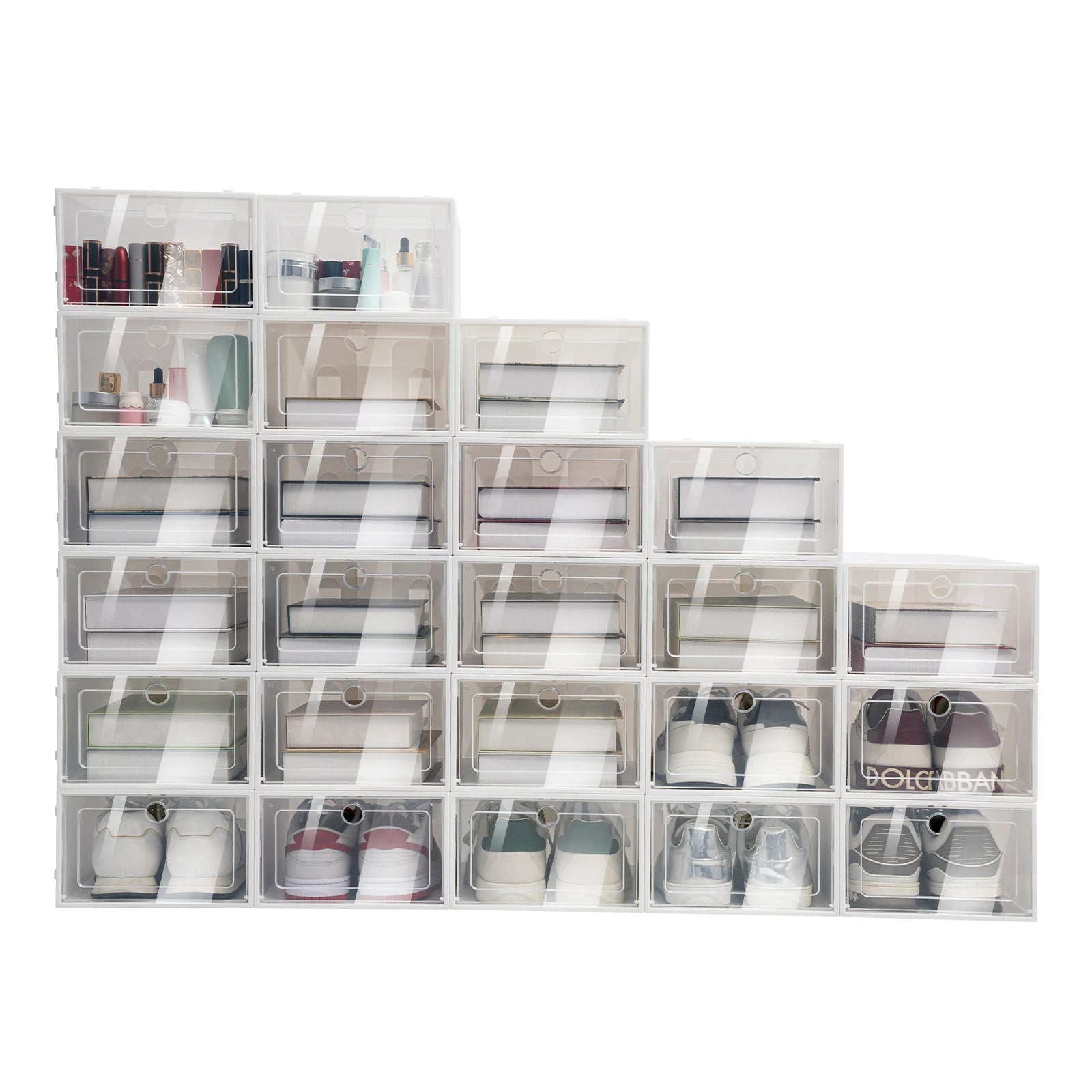 Foldable Plastic Shoe Rack