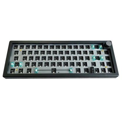 67 Keys Wired Keyboard RGB Backlight Mechanical Keyboard Computer Accessories Mechanical Wired Keyboard for Desktop Laptop PC