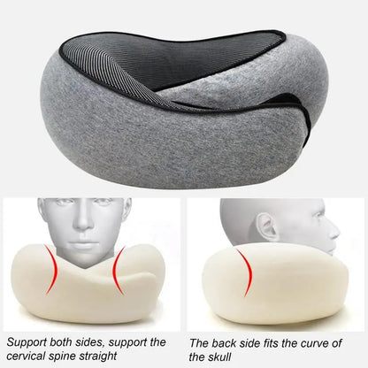 Travel Car Neck Memory Foam Pillow