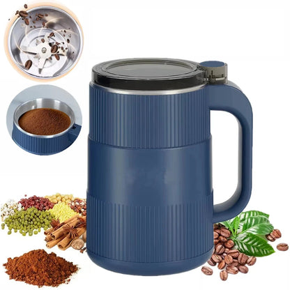 Multifunctional Home Grains Grinder, Electric Coffee Grinder, Household Small Powder Grinding Machine, Ultra-Fine Grinder Home Tool