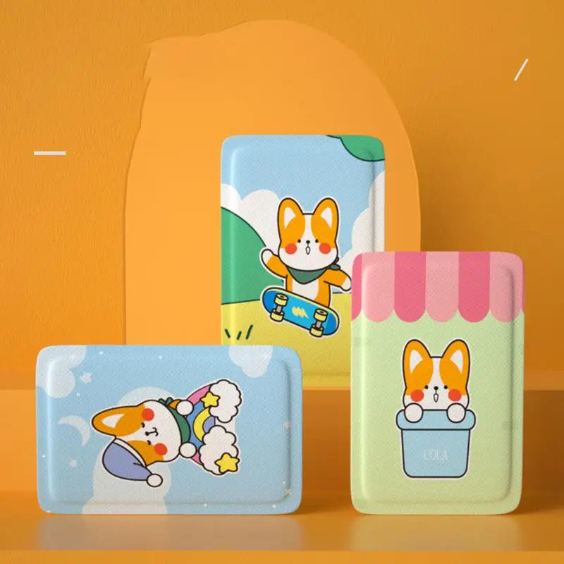 10pcs Winter Cartoon Cute Portable Hand Warmer Instant Heating Pad Reusable Mini Cute Self-Heating Pack for Kids Students