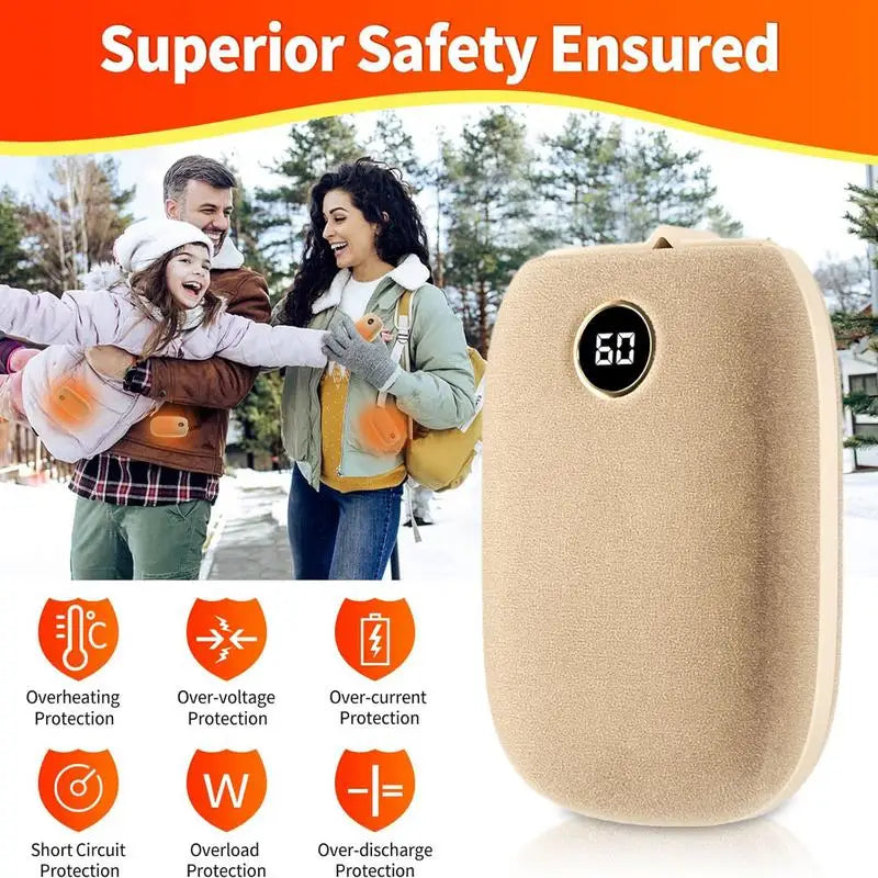 USB Rechargeable Winter Portable Mini Hand Warmer