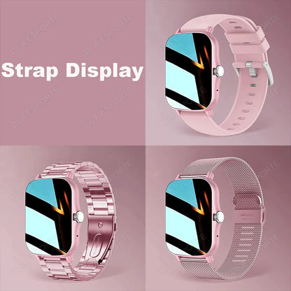 Smart Watch Men Women Gifts 1.83'' Full Touch Screen Sport Fitness Tracker 2024