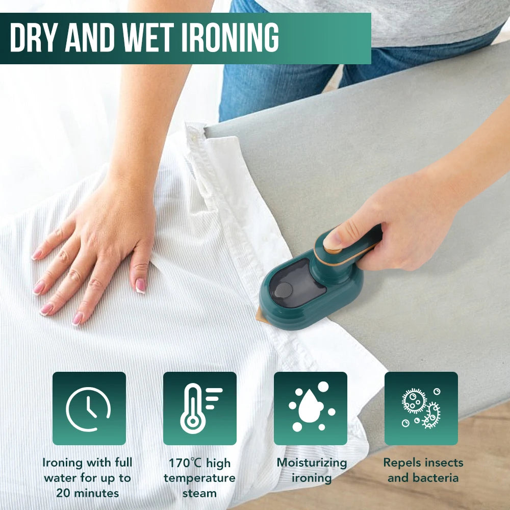 Handheld Ironing Machine Hot Garment Steam Household Wet And Dry Double Small Electric Professional Iron Travel Ironing Machine