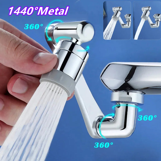 Metal Copper 1080° Swivel Robotic Arm Faucets Sprayer